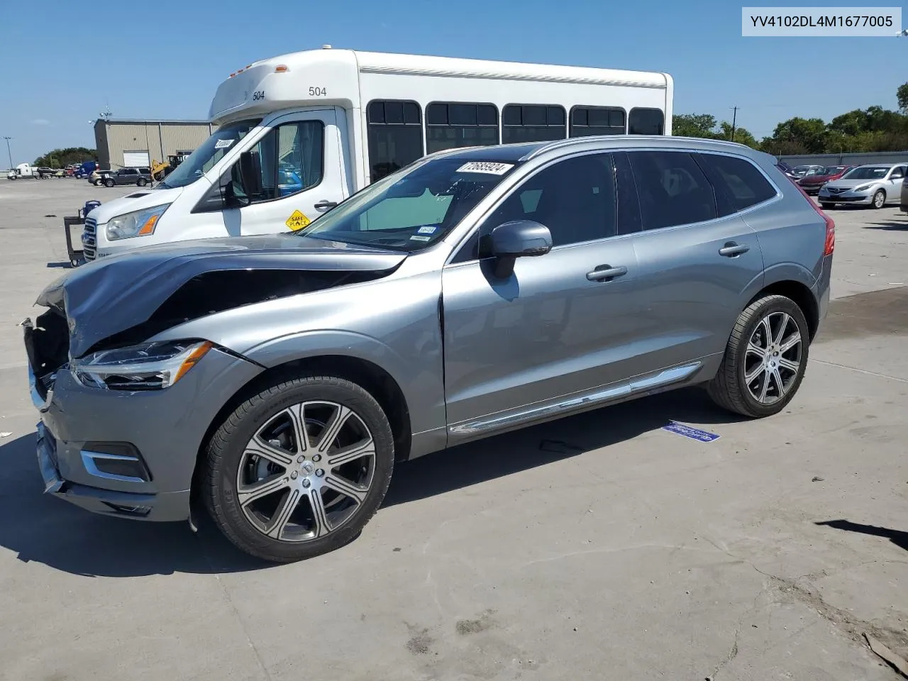 YV4102DL4M1677005 2021 Volvo Xc60 T5 Inscription