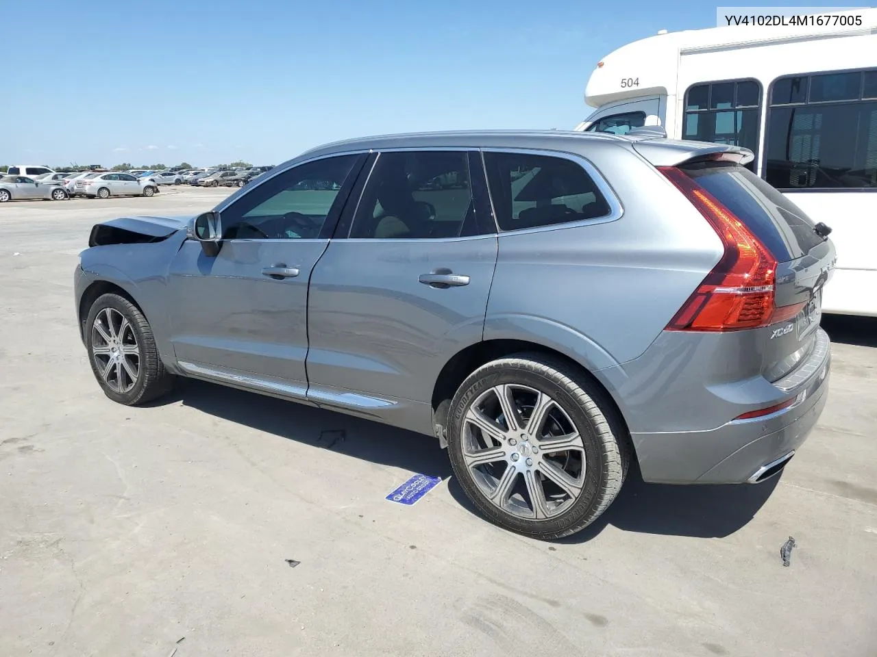 YV4102DL4M1677005 2021 Volvo Xc60 T5 Inscription