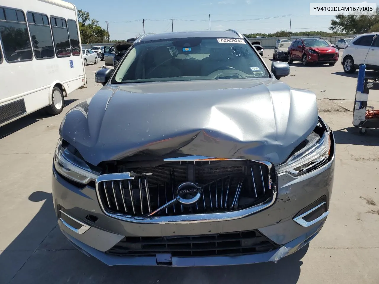 YV4102DL4M1677005 2021 Volvo Xc60 T5 Inscription