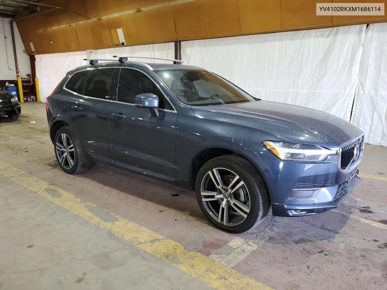 2021 Volvo Xc60 T5 Momentum VIN: YV4102RKXM1686114 Lot: 74454674