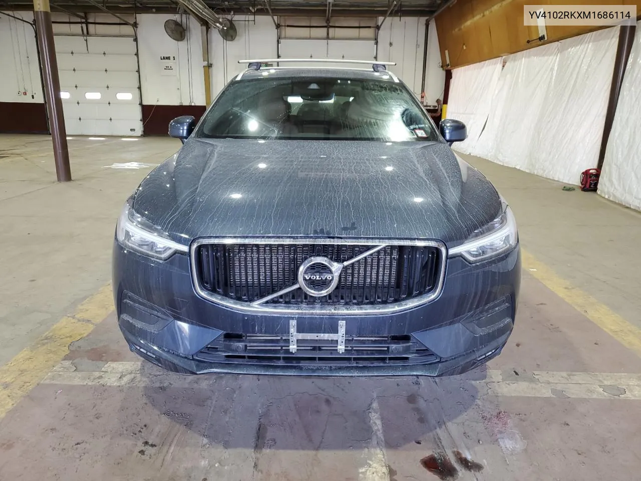 2021 Volvo Xc60 T5 Momentum VIN: YV4102RKXM1686114 Lot: 74454674