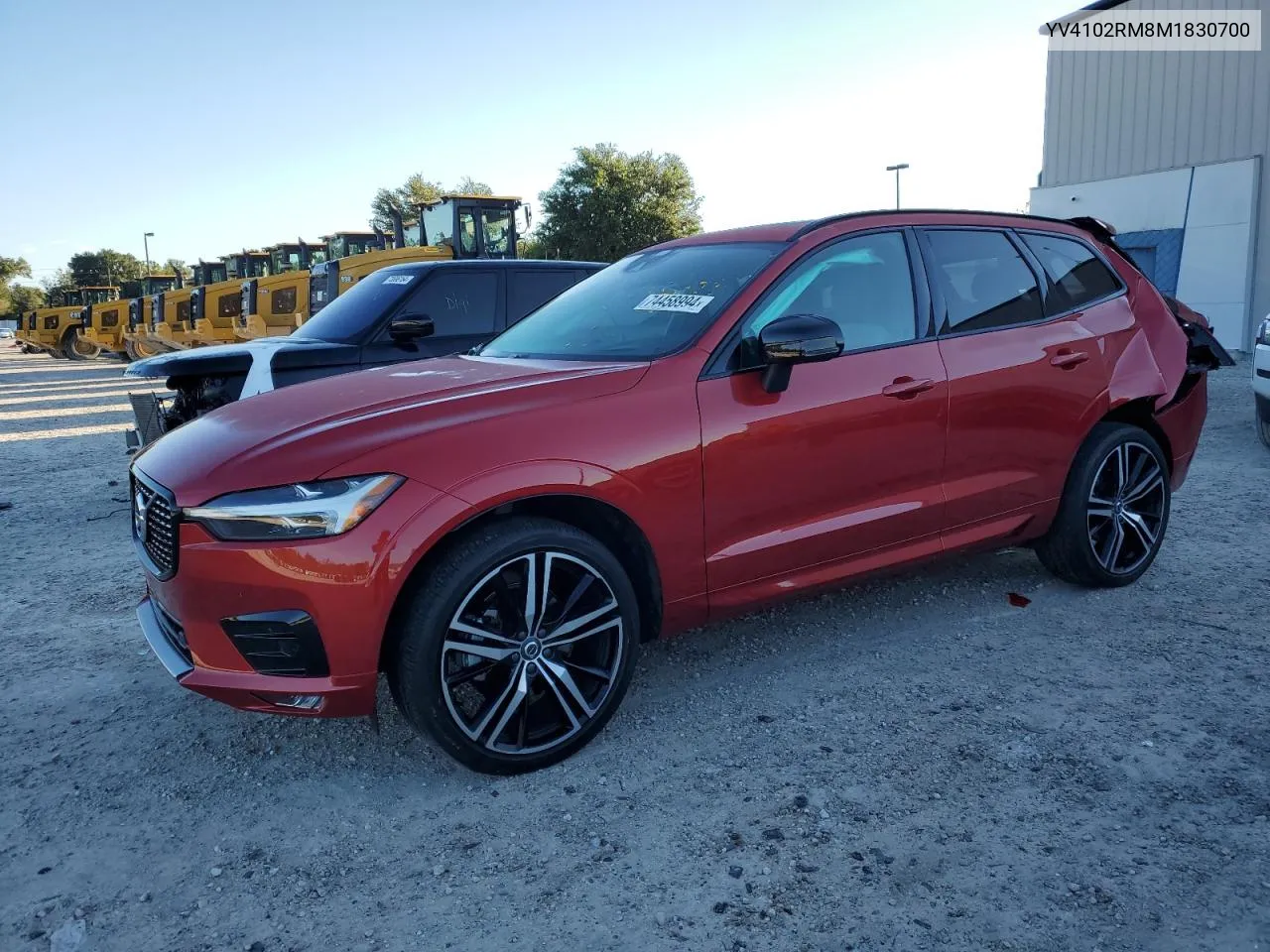 2021 Volvo Xc60 T5 R-Design VIN: YV4102RM8M1830700 Lot: 74458994