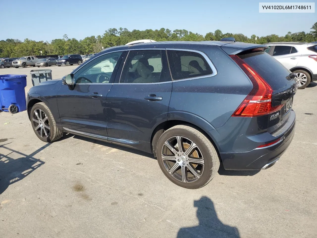 2021 Volvo Xc60 T5 Inscription VIN: YV4102DL6M1748611 Lot: 76209094