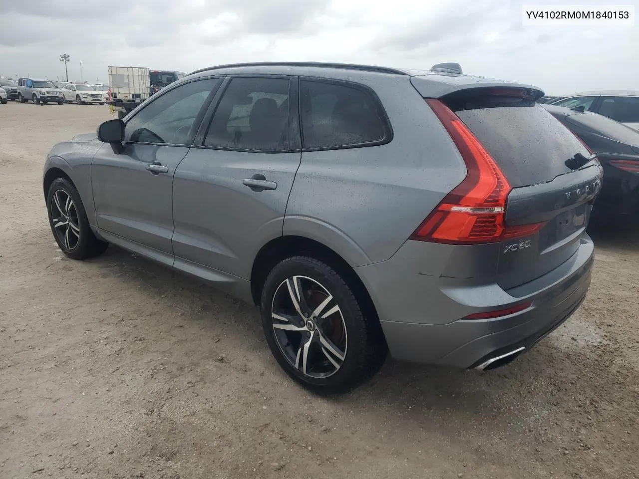 2021 Volvo Xc60 T5 R-Design VIN: YV4102RM0M1840153 Lot: 76602734