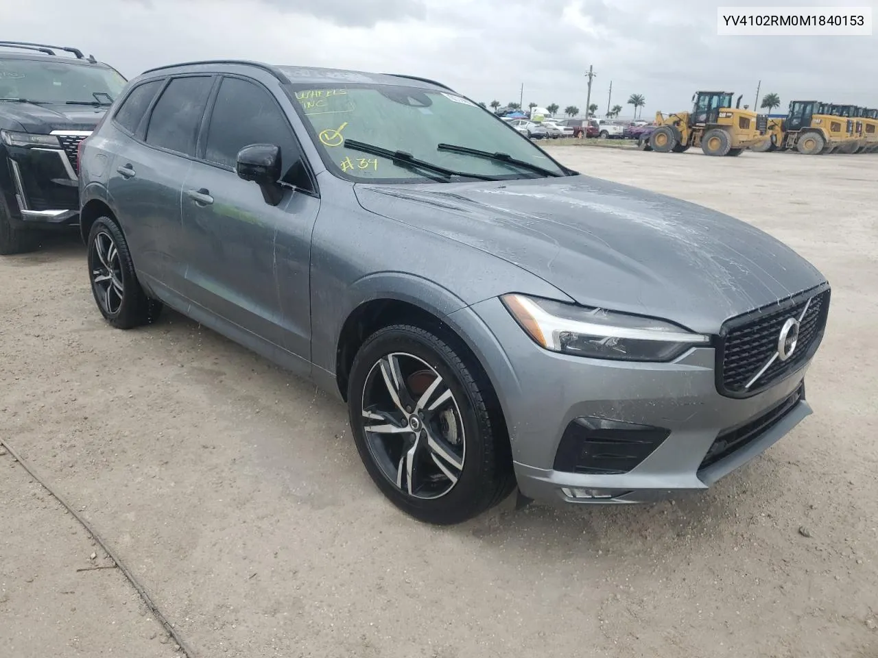 2021 Volvo Xc60 T5 R-Design VIN: YV4102RM0M1840153 Lot: 76602734