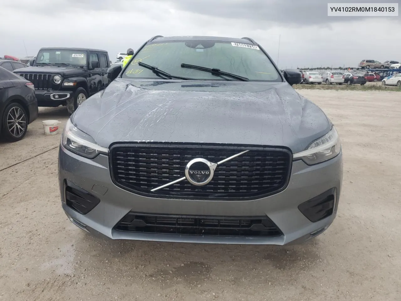 2021 Volvo Xc60 T5 R-Design VIN: YV4102RM0M1840153 Lot: 76602734