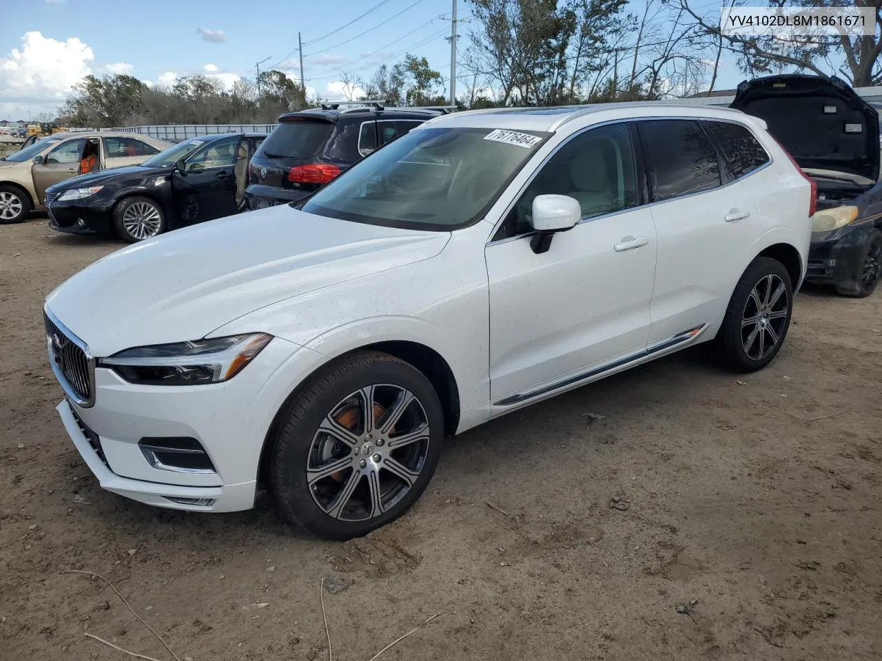 2021 Volvo Xc60 T5 Inscription VIN: YV4102DL8M1861671 Lot: 76776464