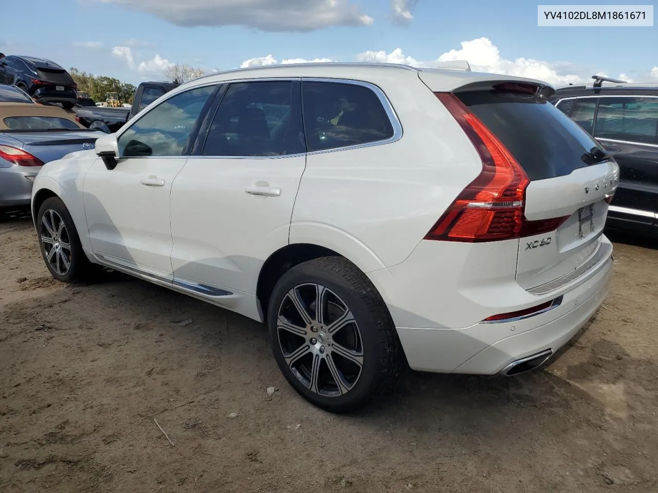 2021 Volvo Xc60 T5 Inscription VIN: YV4102DL8M1861671 Lot: 76776464