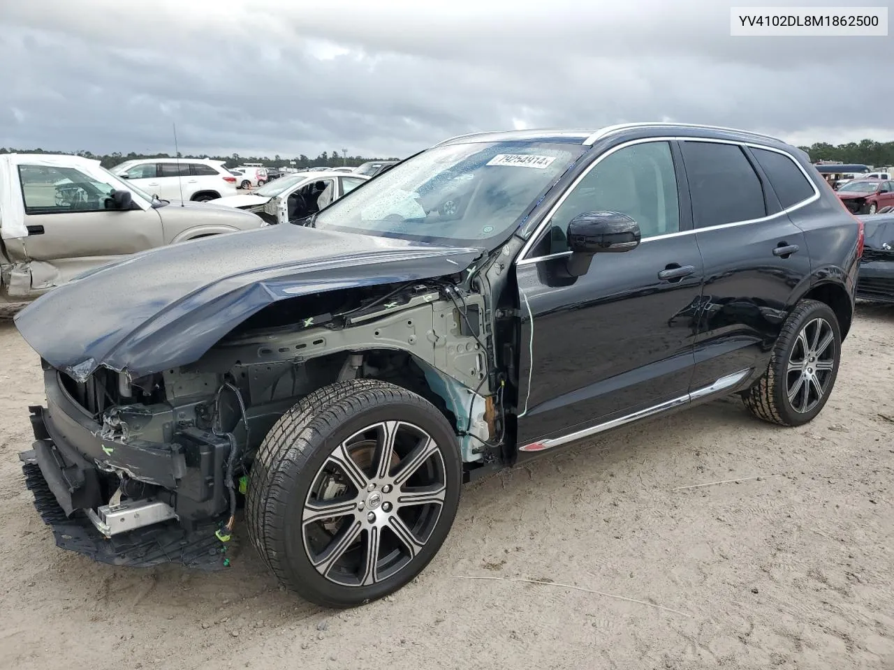 2021 Volvo Xc60 T5 Inscription VIN: YV4102DL8M1862500 Lot: 79254914