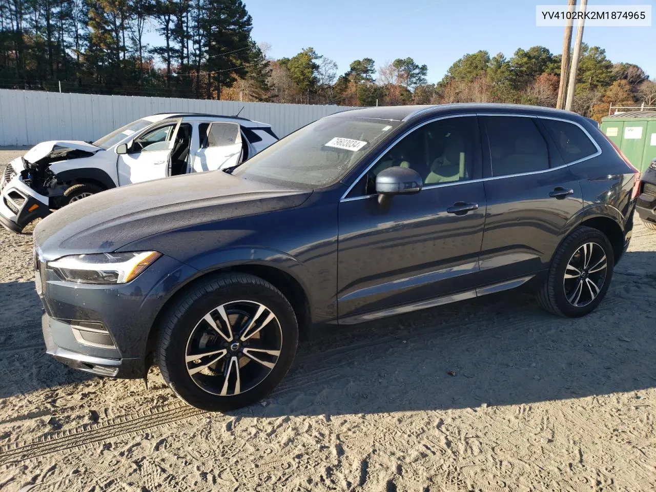 2021 Volvo Xc60 T5 Momentum VIN: YV4102RK2M1874965 Lot: 79603034