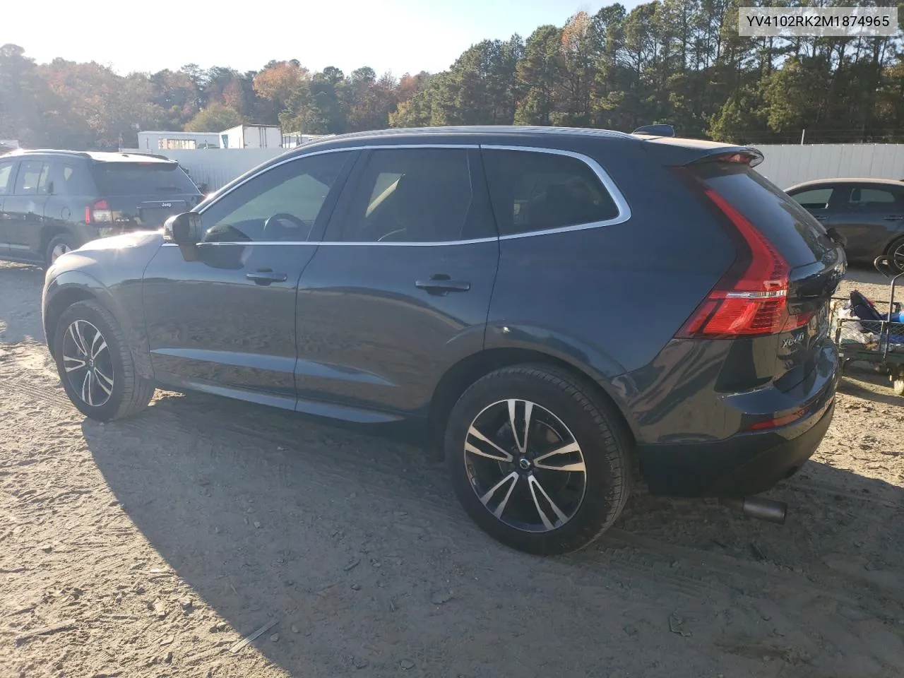 2021 Volvo Xc60 T5 Momentum VIN: YV4102RK2M1874965 Lot: 79603034