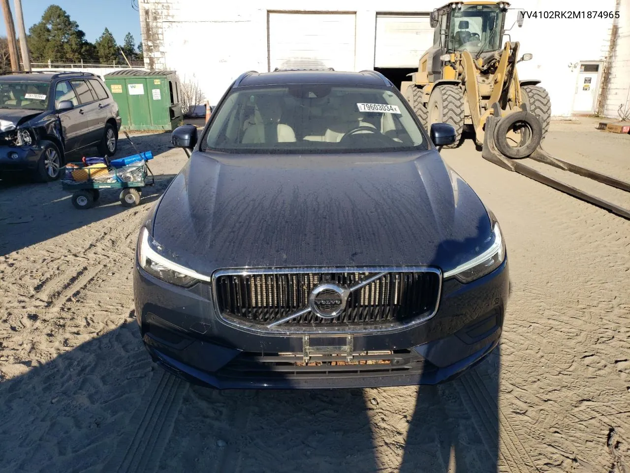 2021 Volvo Xc60 T5 Momentum VIN: YV4102RK2M1874965 Lot: 79603034