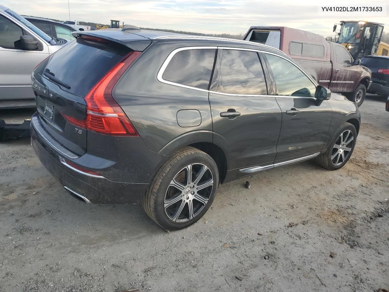 2021 Volvo Xc60 T5 Inscription VIN: YV4102DL2M1733653 Lot: 80644534