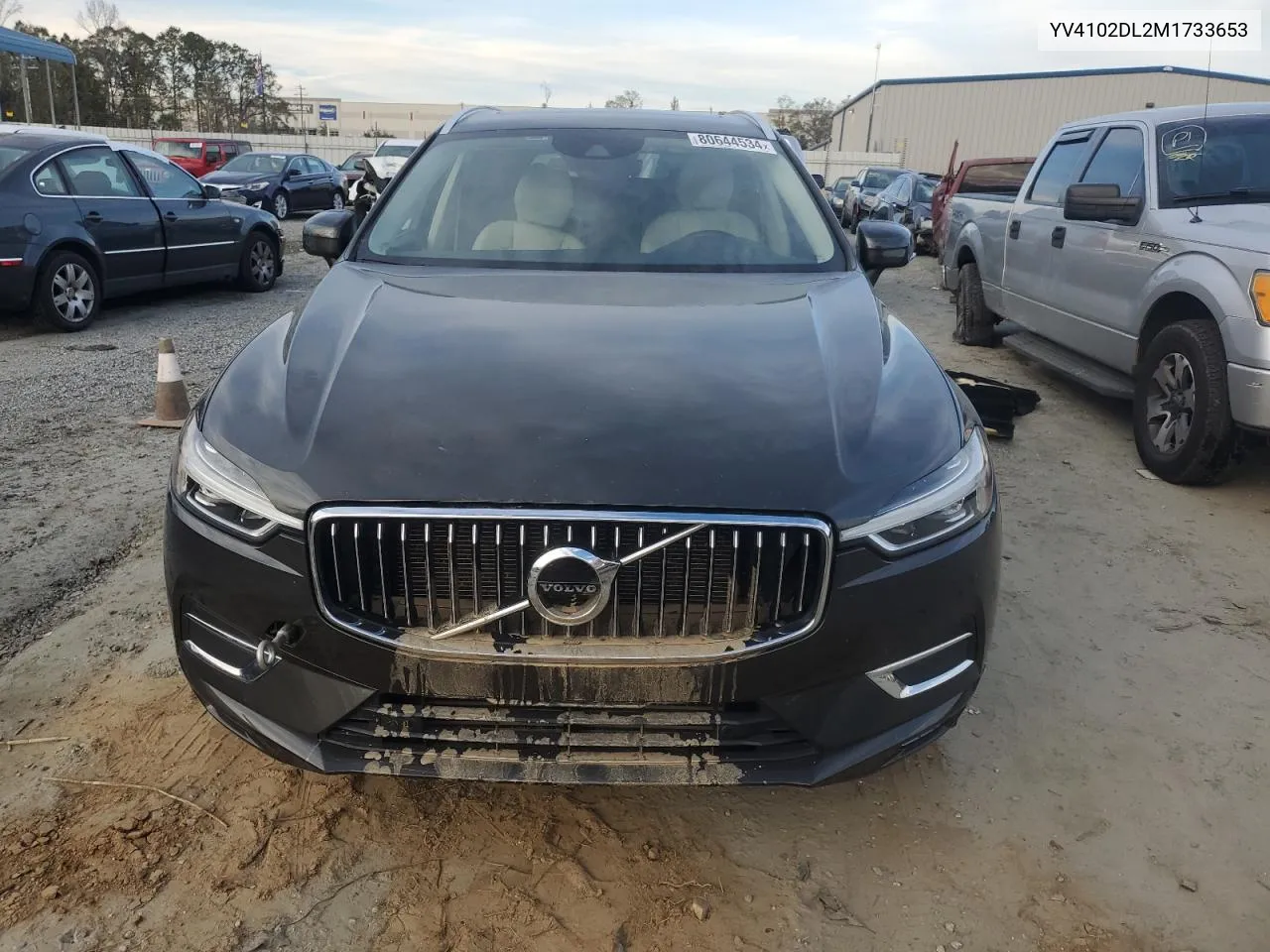 2021 Volvo Xc60 T5 Inscription VIN: YV4102DL2M1733653 Lot: 80644534