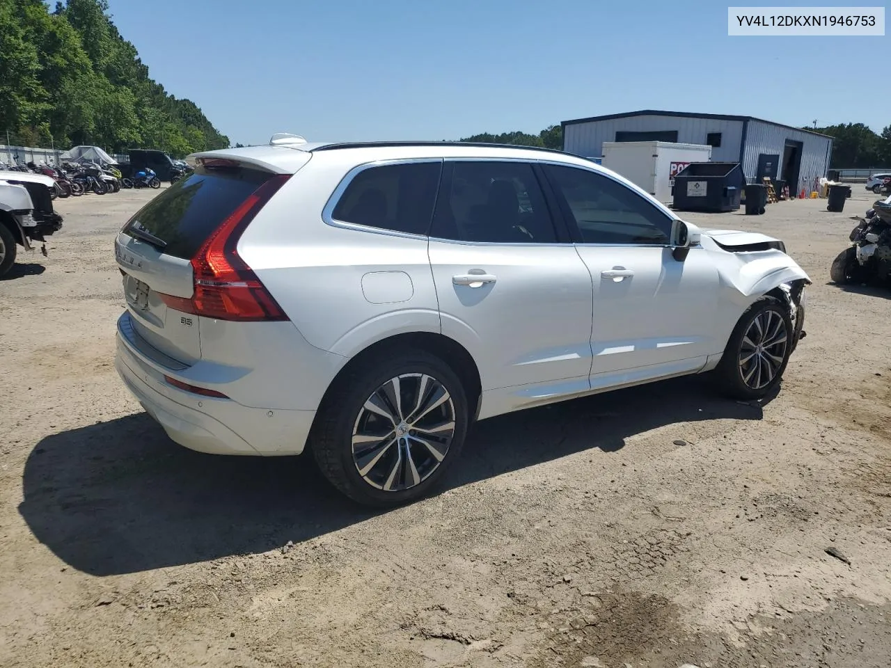 YV4L12DKXN1946753 2022 Volvo Xc60 B5 Momentum