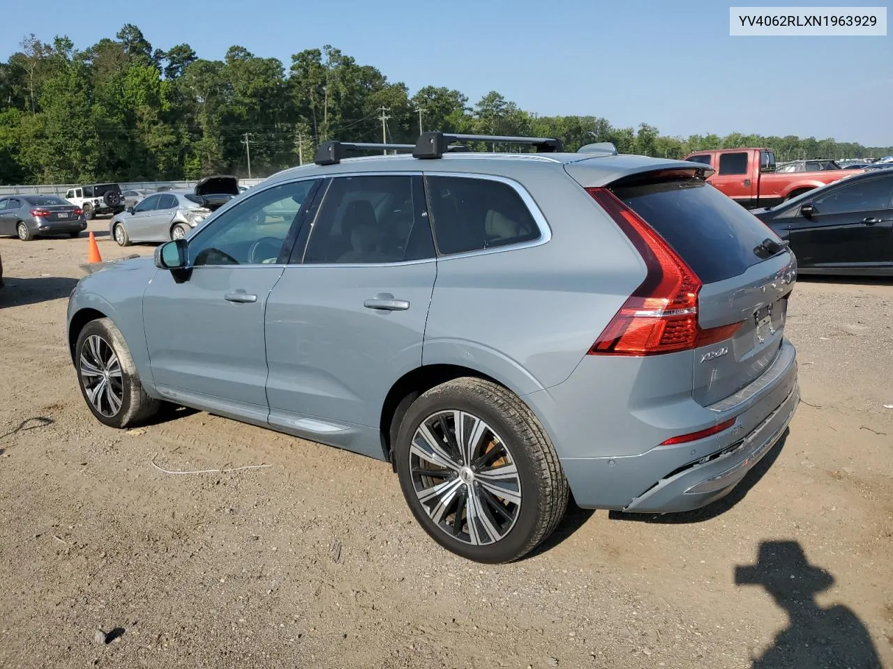 2022 Volvo Xc60 B6 Inscription VIN: YV4062RLXN1963929 Lot: 58411974