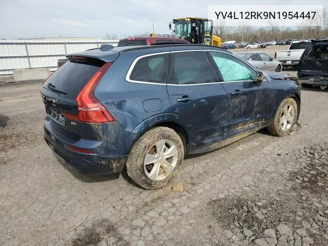 2022 Volvo Xc60 B5 Momentum VIN: YV4L12RK9N1954447 Lot: 61397694