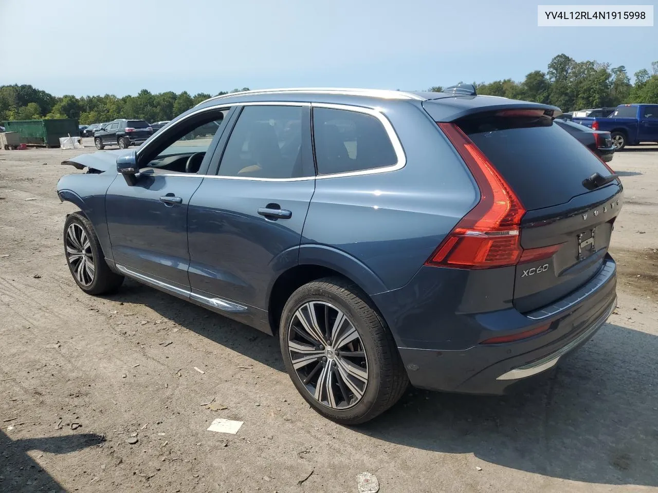 2022 Volvo Xc60 B5 Inscription VIN: YV4L12RL4N1915998 Lot: 69747044