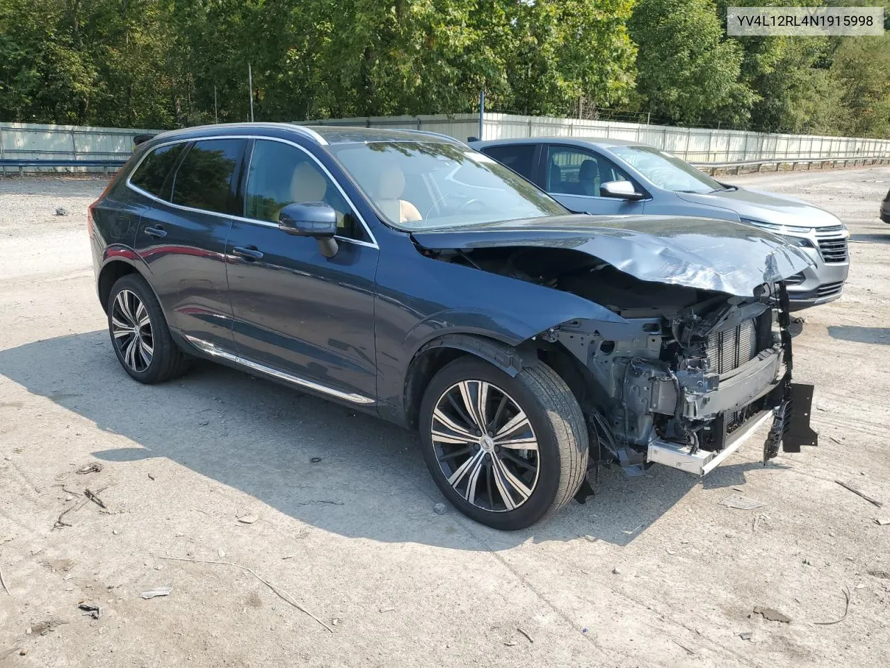 2022 Volvo Xc60 B5 Inscription VIN: YV4L12RL4N1915998 Lot: 69747044