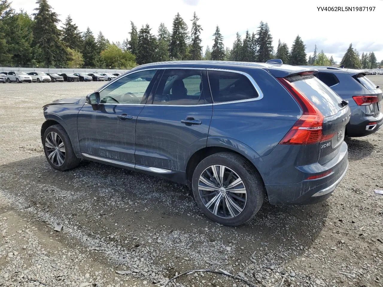 2022 Volvo Xc60 B6 Inscription VIN: YV4062RL5N1987197 Lot: 71396104