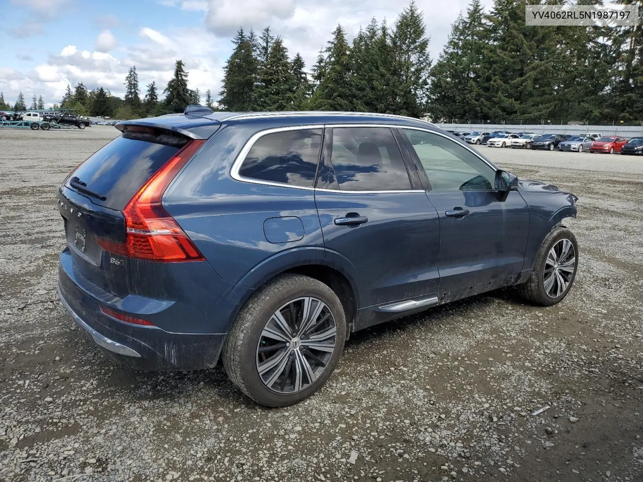 2022 Volvo Xc60 B6 Inscription VIN: YV4062RL5N1987197 Lot: 71396104