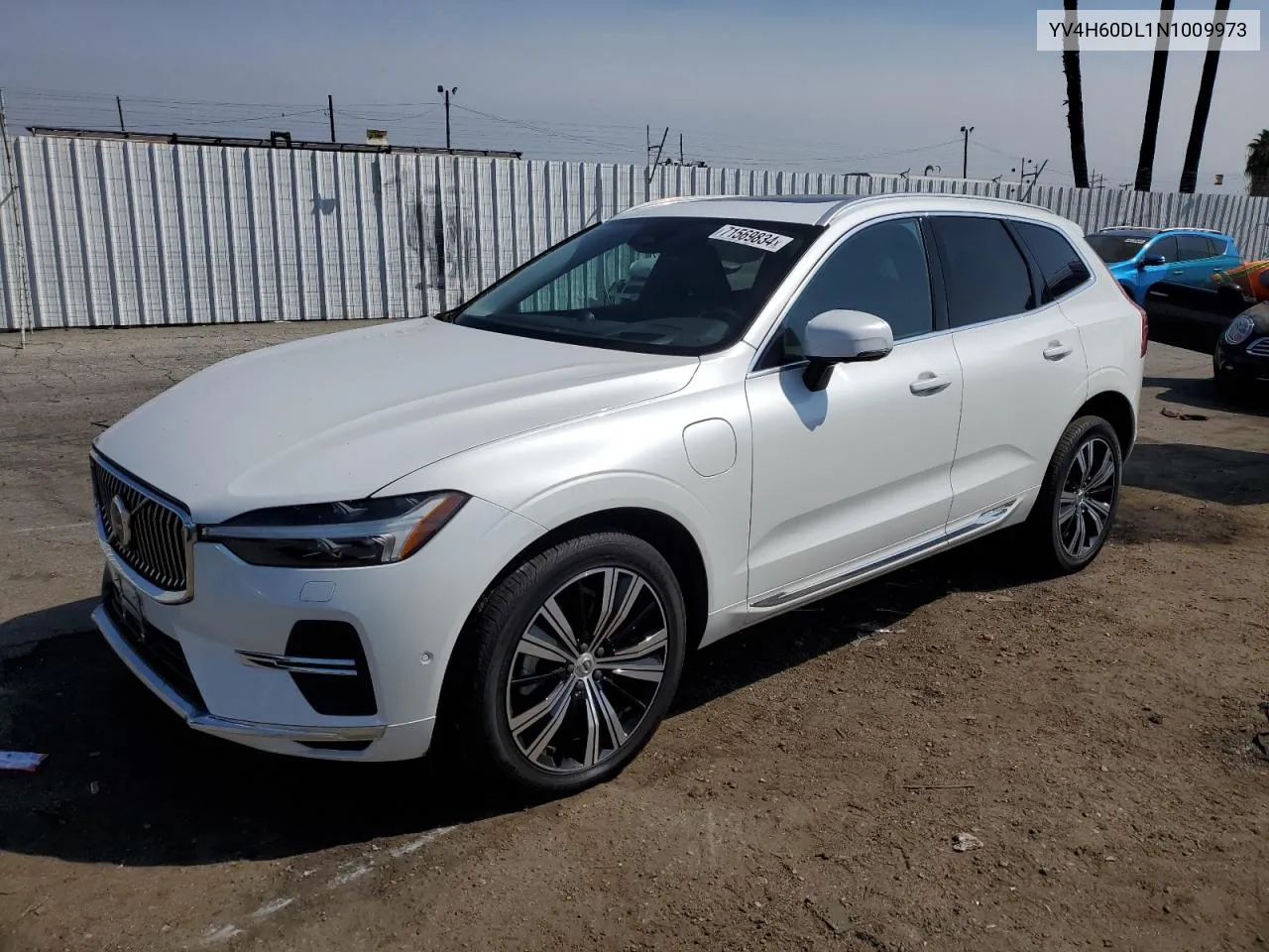 2022 Volvo Xc60 T8 Recharge Inscription VIN: YV4H60DL1N1009973 Lot: 71569834