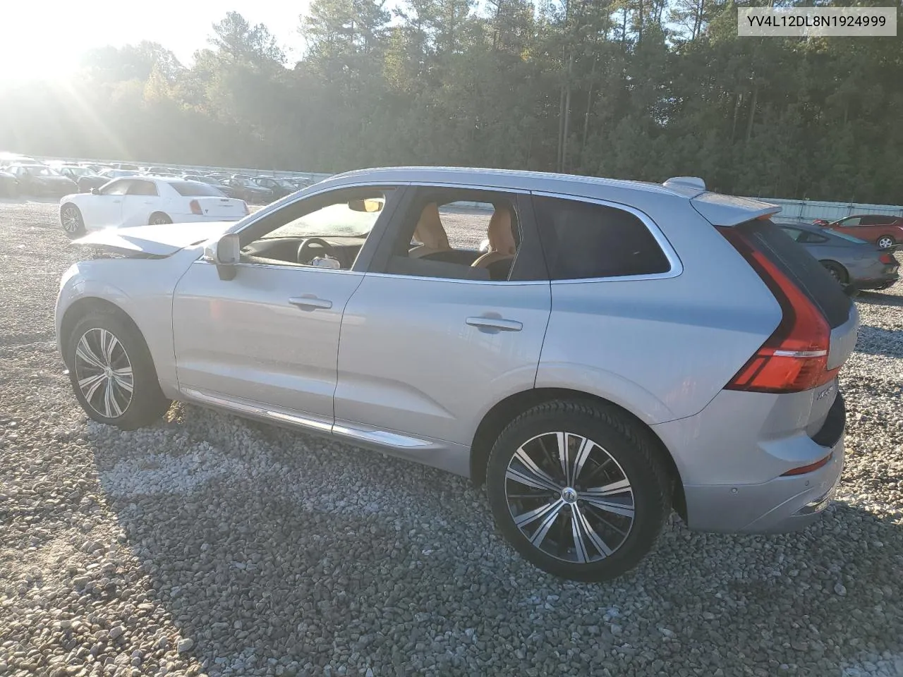 2022 Volvo Xc60 B5 Inscription VIN: YV4L12DL8N1924999 Lot: 76266084