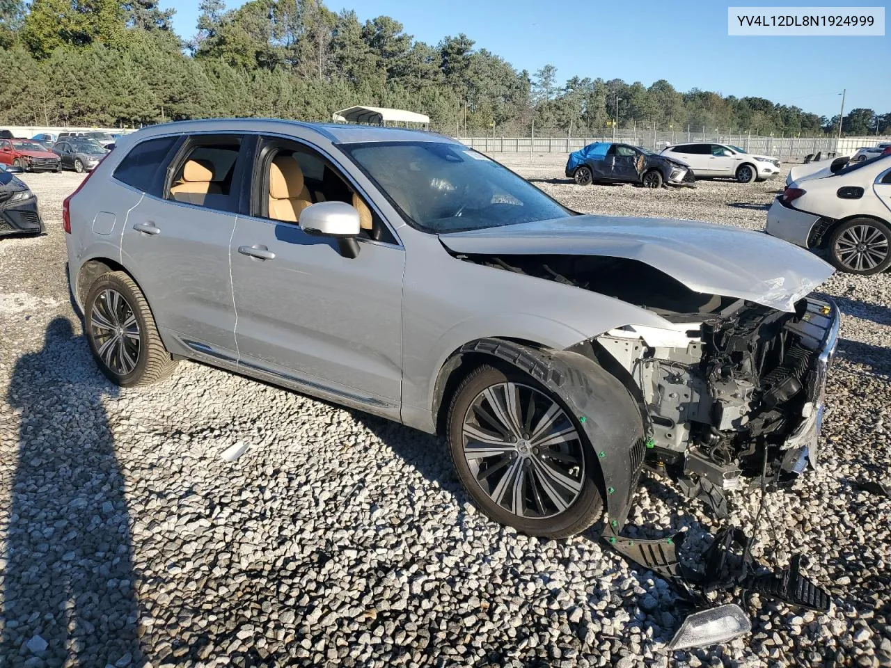 2022 Volvo Xc60 B5 Inscription VIN: YV4L12DL8N1924999 Lot: 76266084