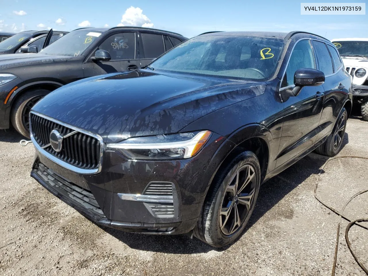 2022 Volvo Xc60 B5 Momentum VIN: YV4L12DK1N1973159 Lot: 77589174