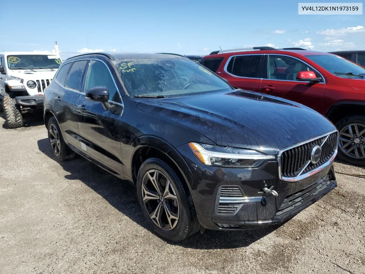 2022 Volvo Xc60 B5 Momentum VIN: YV4L12DK1N1973159 Lot: 77589174