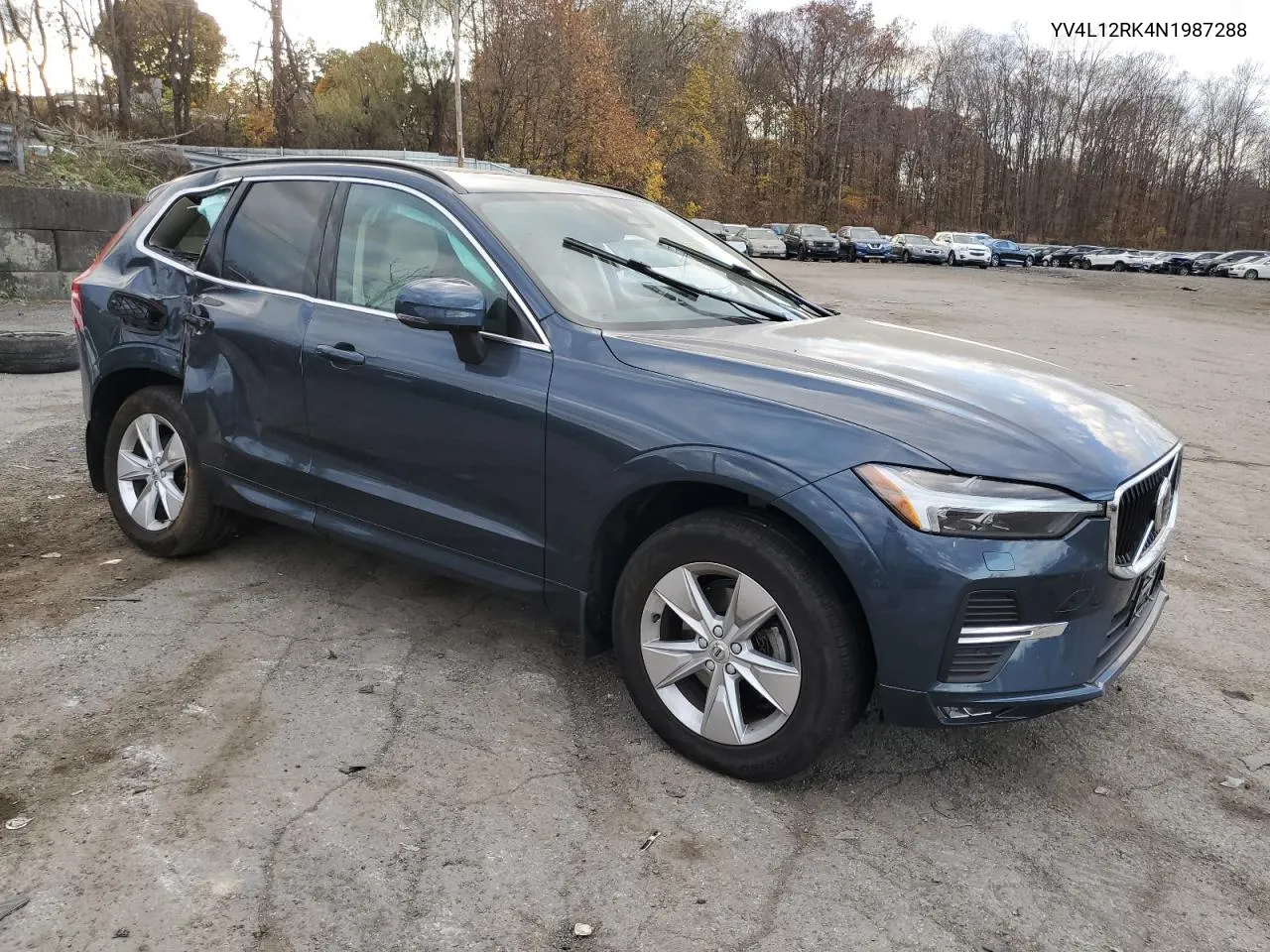 2022 Volvo Xc60 B5 Momentum VIN: YV4L12RK4N1987288 Lot: 79362274