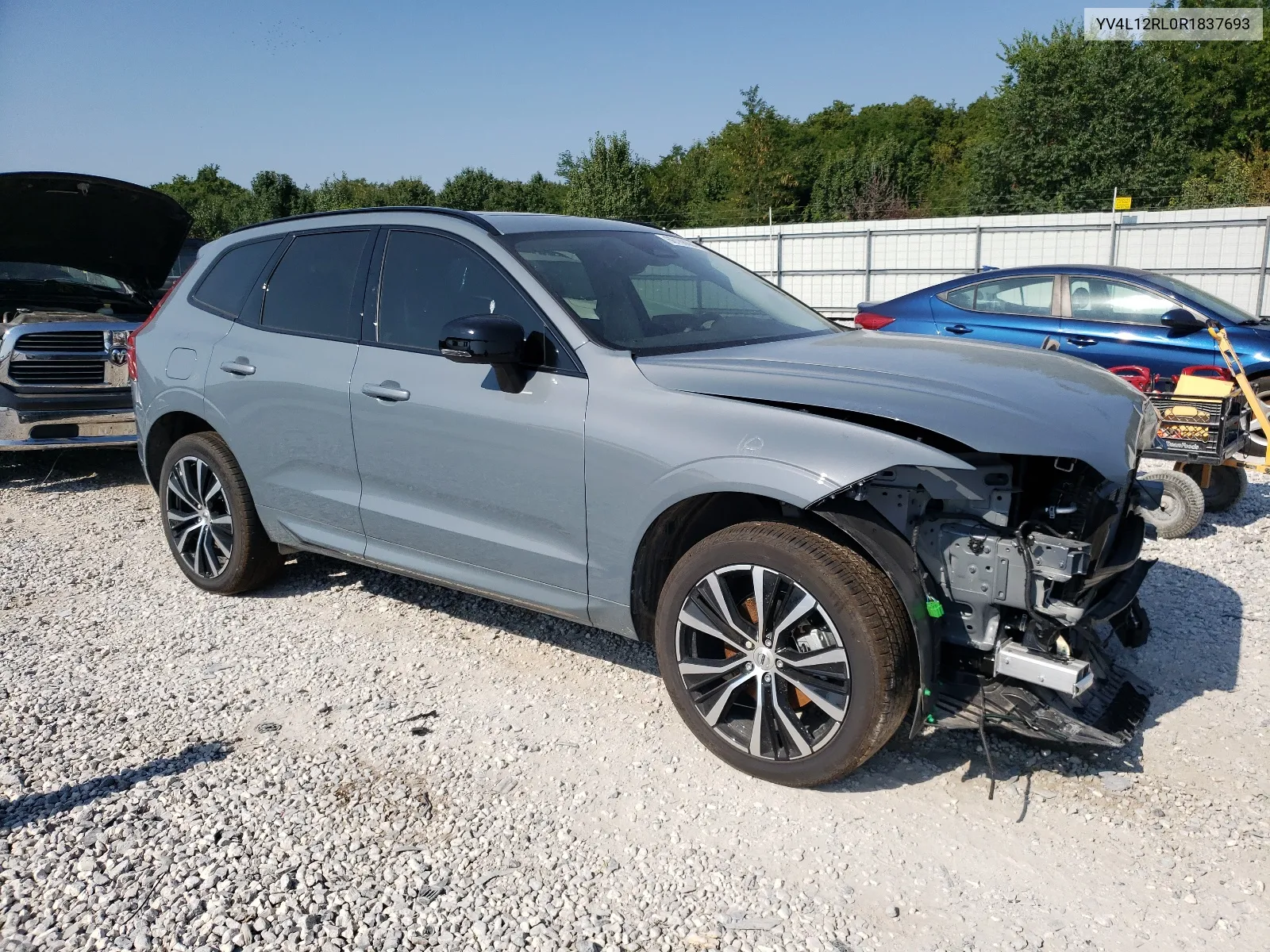 2024 Volvo Xc60 Plus VIN: YV4L12RL0R1837693 Lot: 66168884