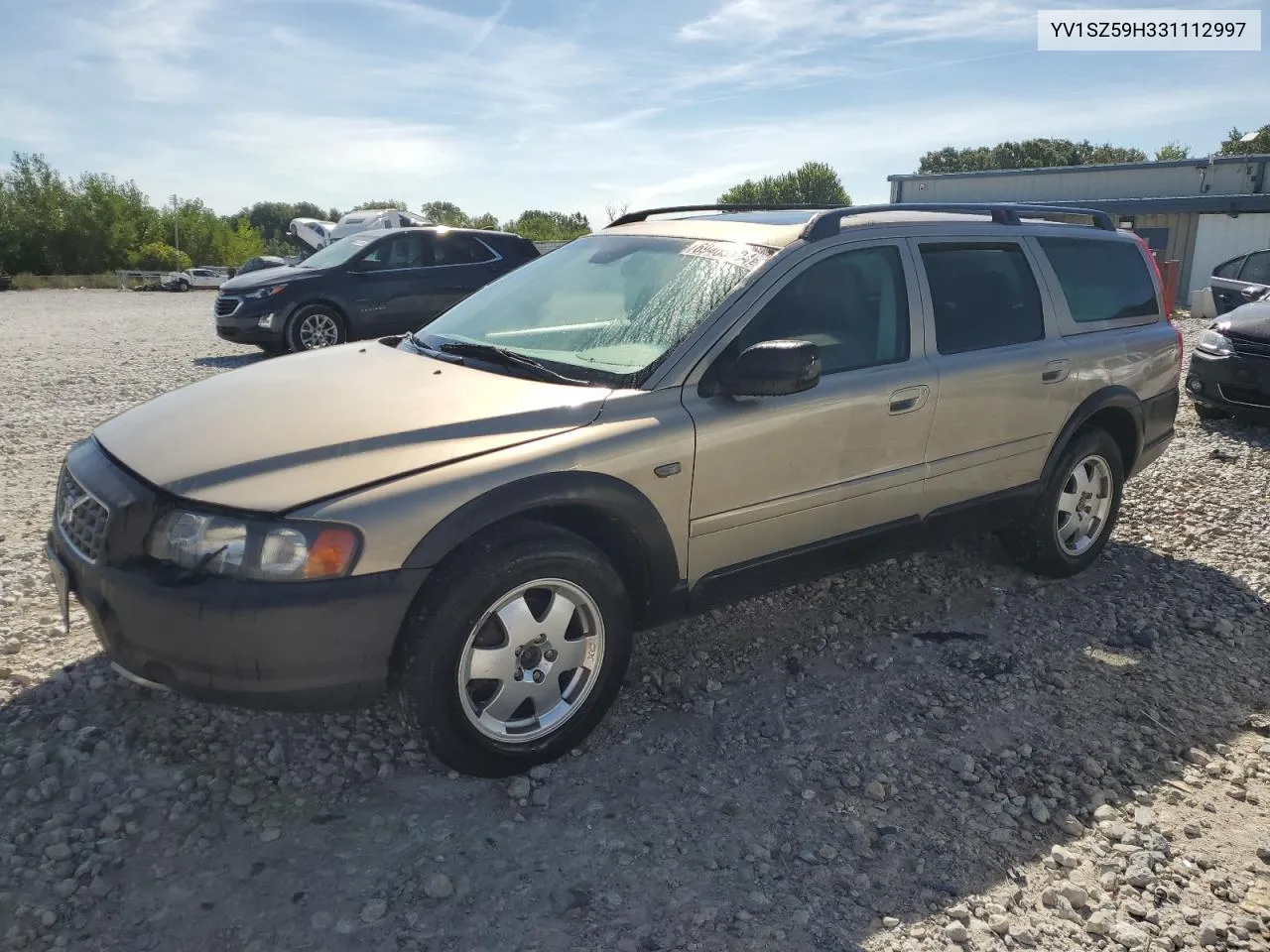 YV1SZ59H331112997 2003 Volvo Xc70