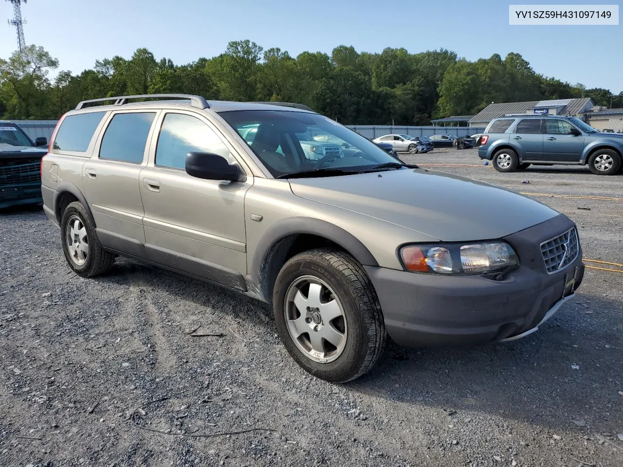 2003 Volvo Xc70 VIN: YV1SZ59H431097149 Lot: 70589664