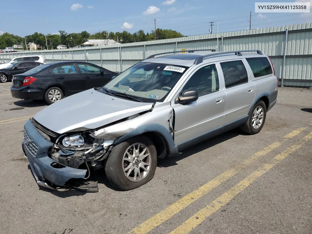 2004 Volvo Xc70 VIN: YV1SZ59HX41125358 Lot: 69049884