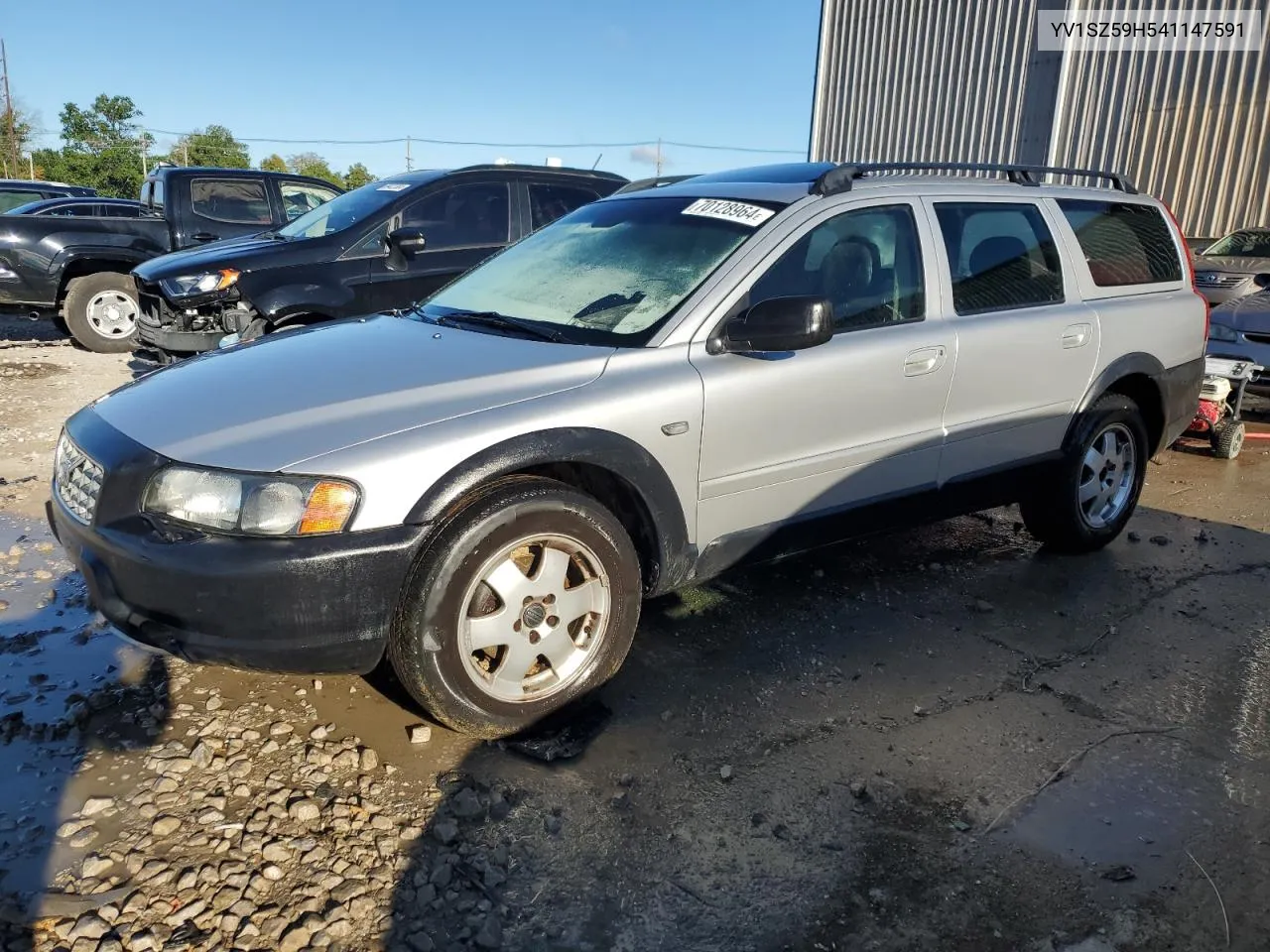 YV1SZ59H541147591 2004 Volvo Xc70