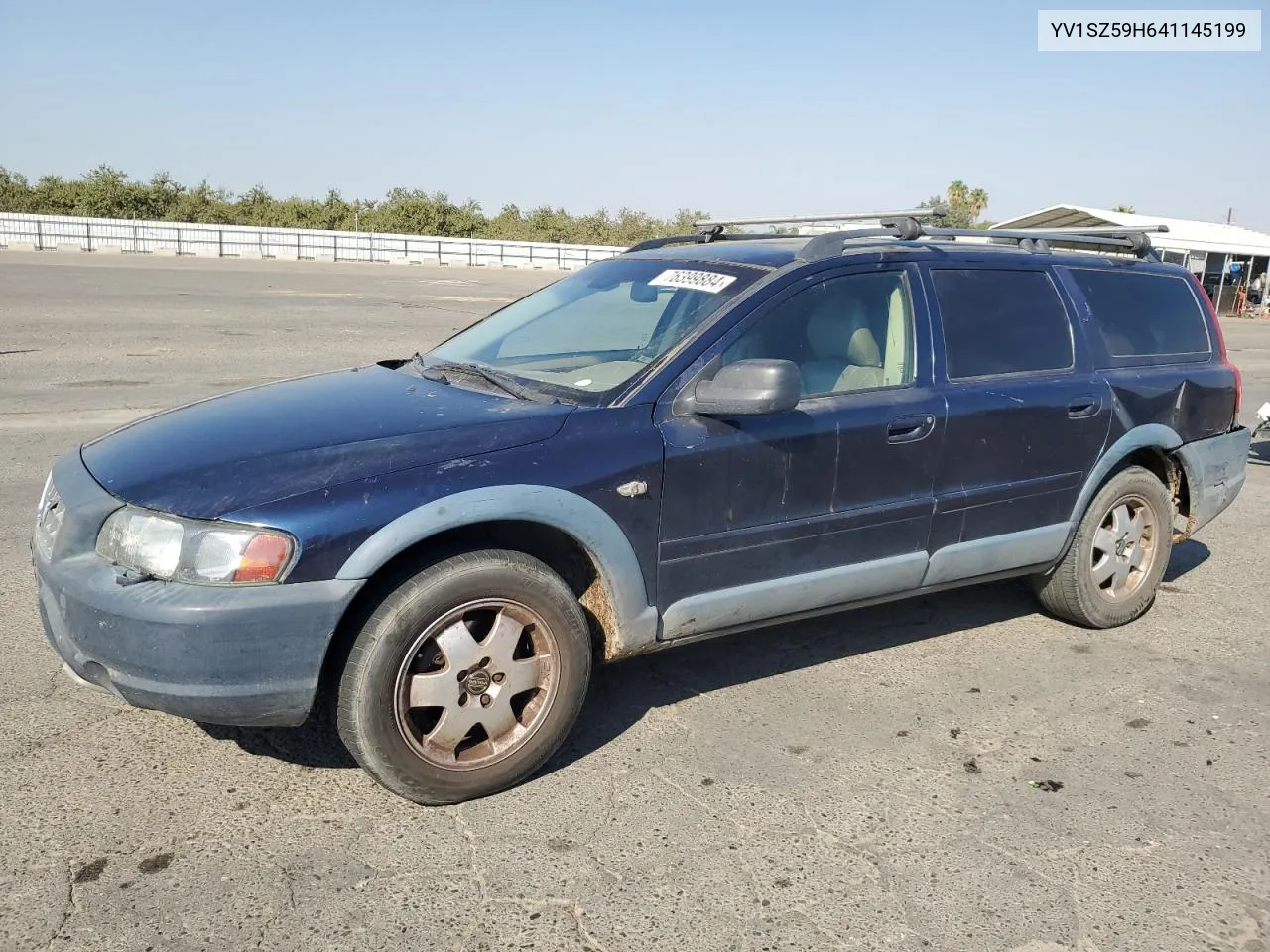 2004 Volvo Xc70 VIN: YV1SZ59H641145199 Lot: 76399884