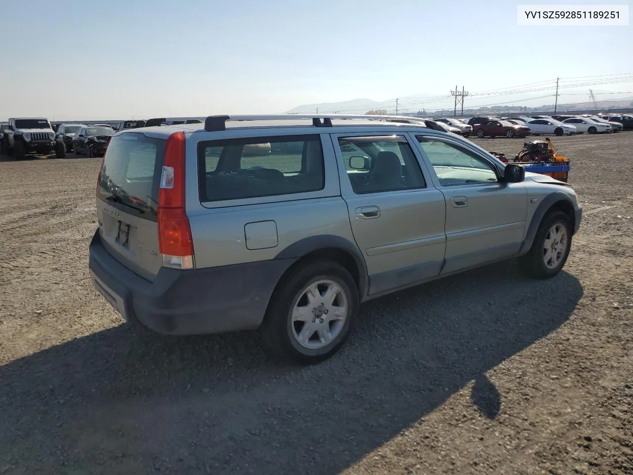 2005 Volvo Xc70 VIN: YV1SZ592851189251 Lot: 74690504