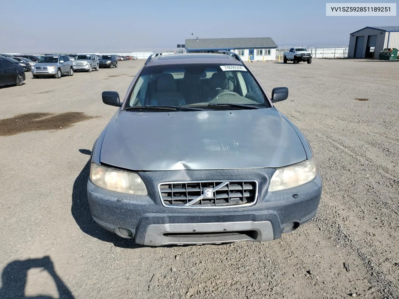 2005 Volvo Xc70 VIN: YV1SZ592851189251 Lot: 74690504