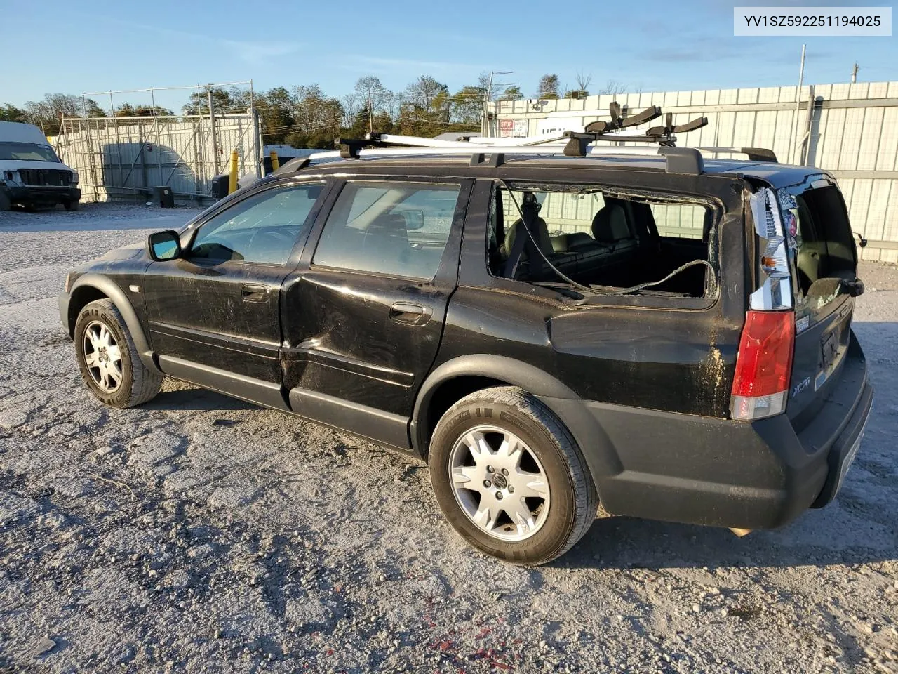 YV1SZ592251194025 2005 Volvo Xc70