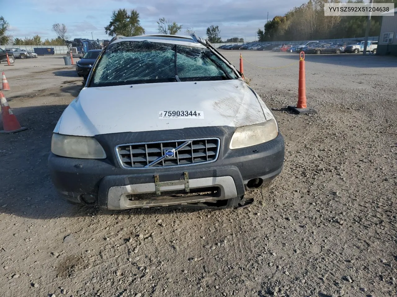 2005 Volvo Xc70 VIN: YV1SZ592X51204638 Lot: 75903344