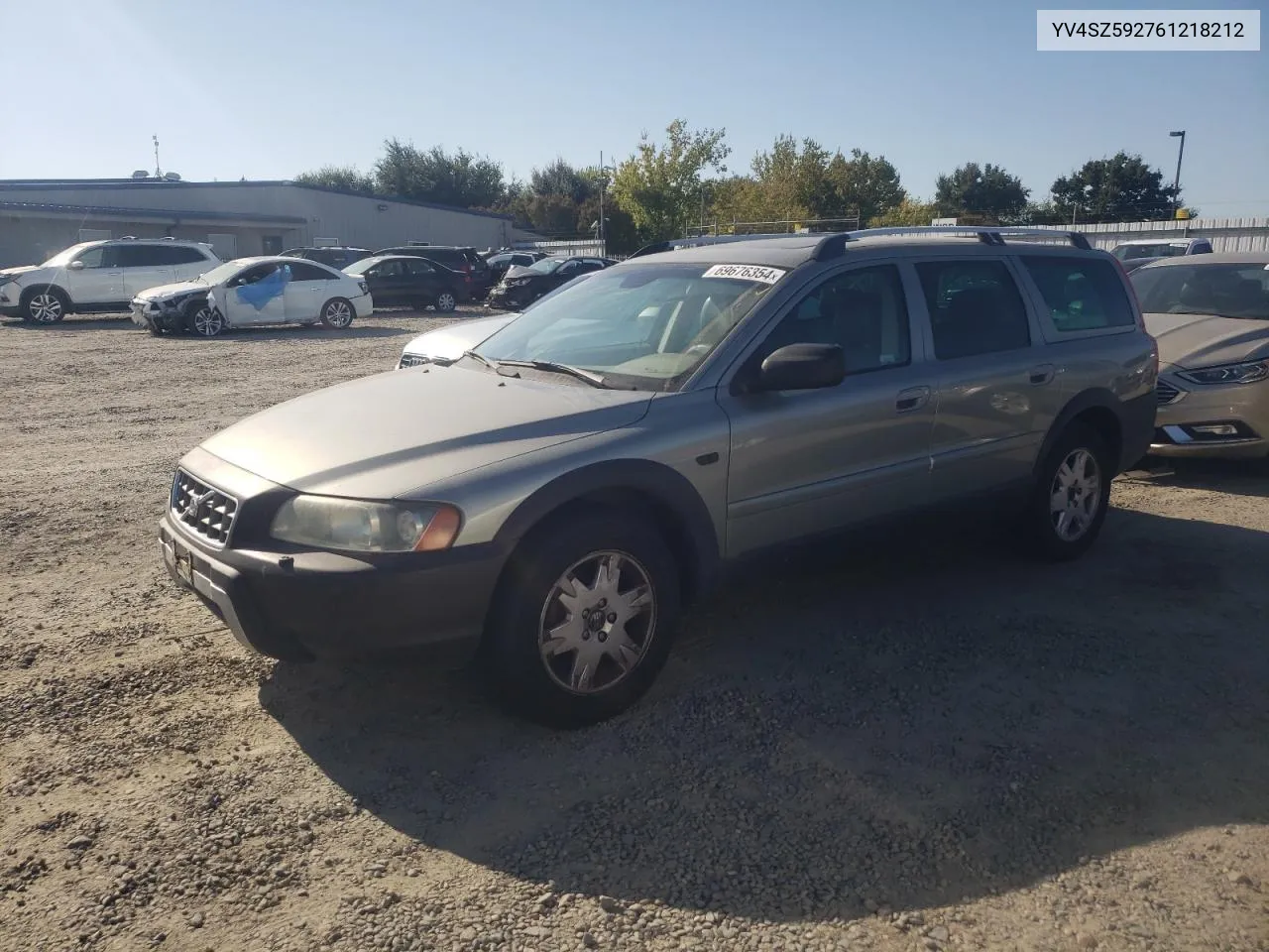 2006 Volvo Xc70 VIN: YV4SZ592761218212 Lot: 69676354