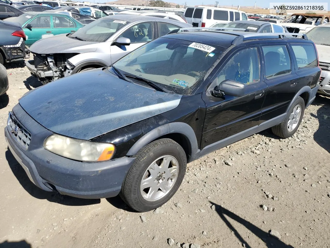 2006 Volvo Xc70 VIN: YV4SZ592861218395 Lot: 70205424