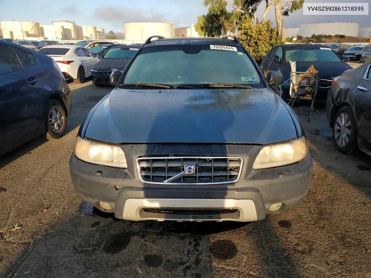 2006 Volvo Xc70 VIN: YV4SZ592861218395 Lot: 70205424