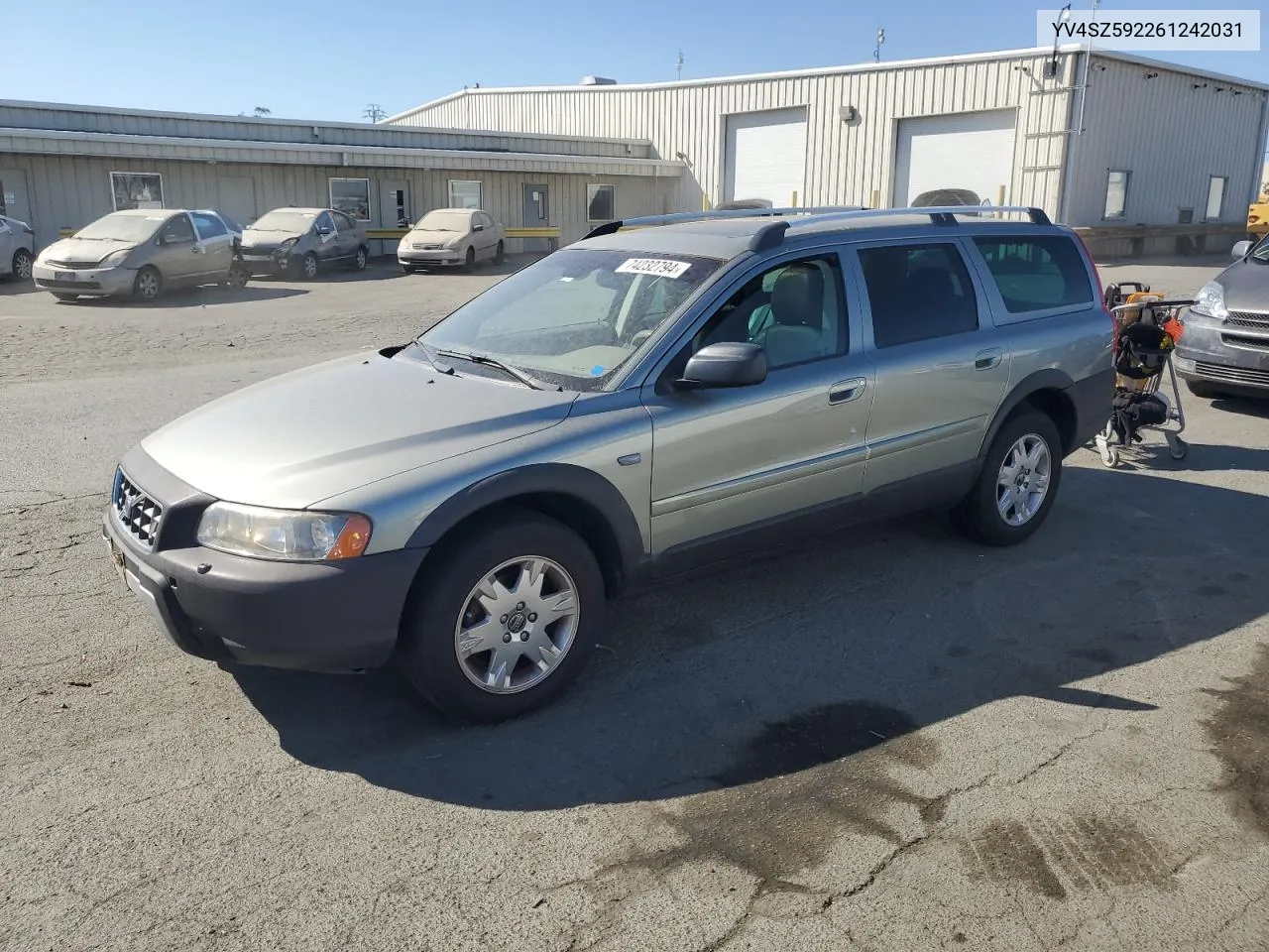 2006 Volvo Xc70 VIN: YV4SZ592261242031 Lot: 74232794