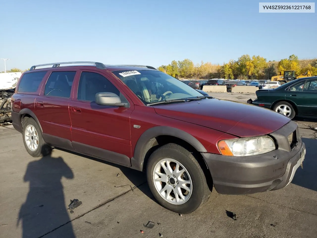 2006 Volvo Xc70 VIN: YV4SZ592361221768 Lot: 74497404