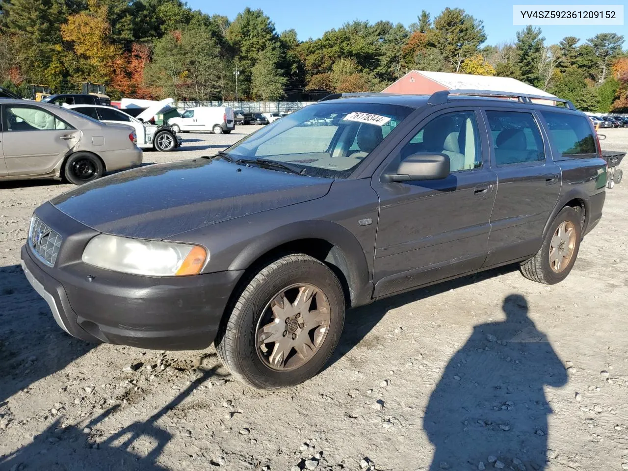 2006 Volvo Xc70 VIN: YV4SZ592361209152 Lot: 76178344