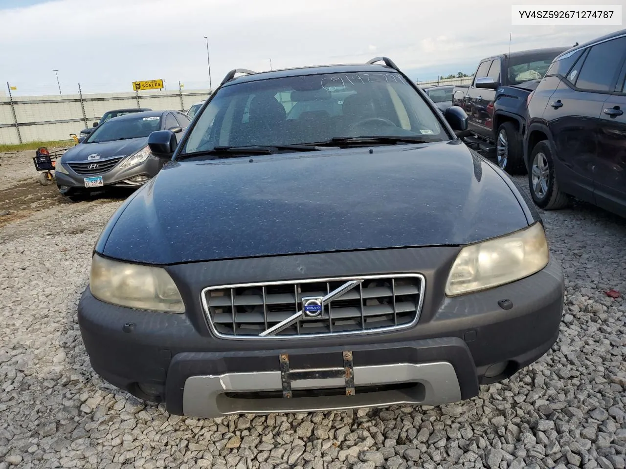 2007 Volvo Xc70 VIN: YV4SZ592671274787 Lot: 69142774