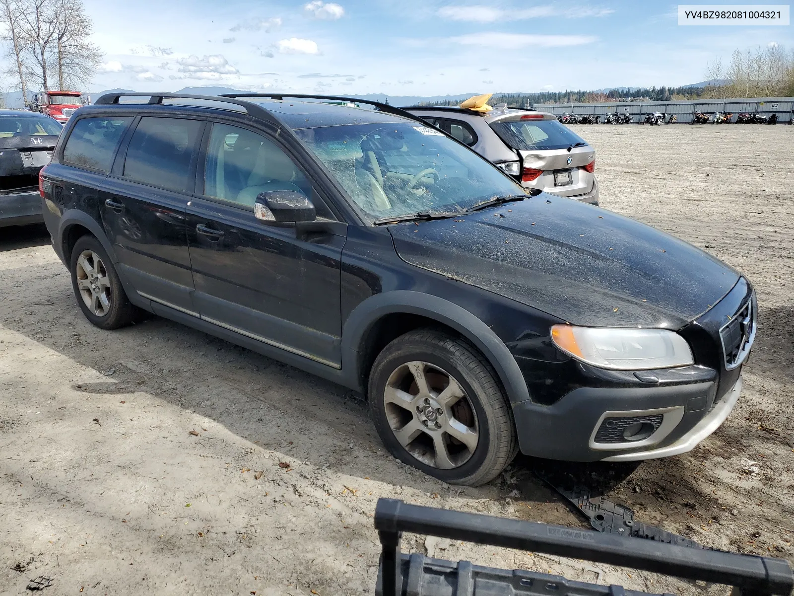 YV4BZ982081004321 2008 Volvo Xc70