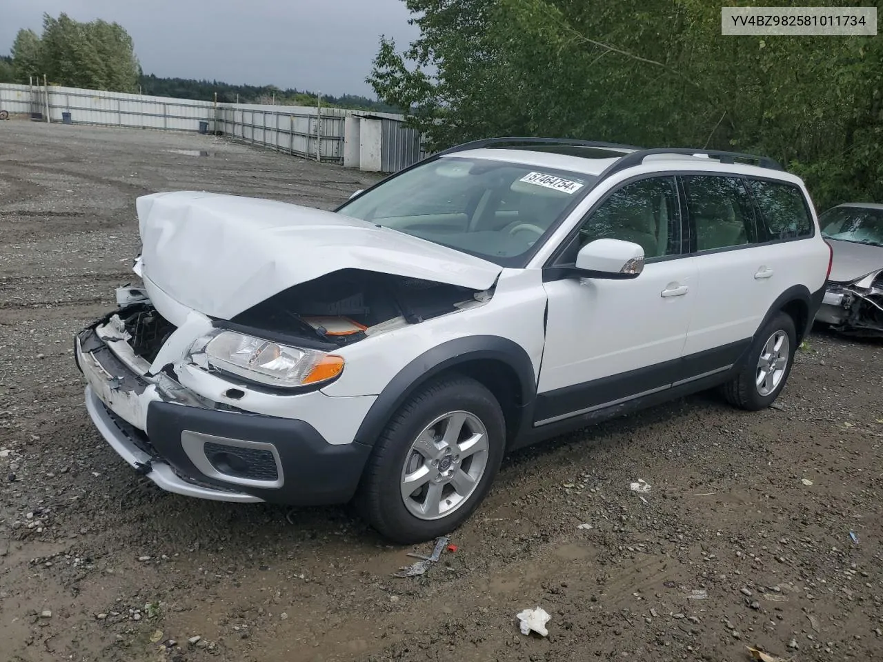 2008 Volvo Xc70 VIN: YV4BZ982581011734 Lot: 57464754